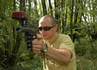 Pistolet laser sans danger